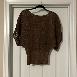 Metallic New York & Company Sweater